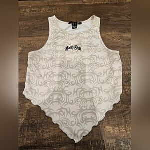 FOREVER21 Patterned Tank Top
